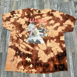 👁️ Paramore The After Laughter Summer Tour Merch Acid Wash Graphic Tee